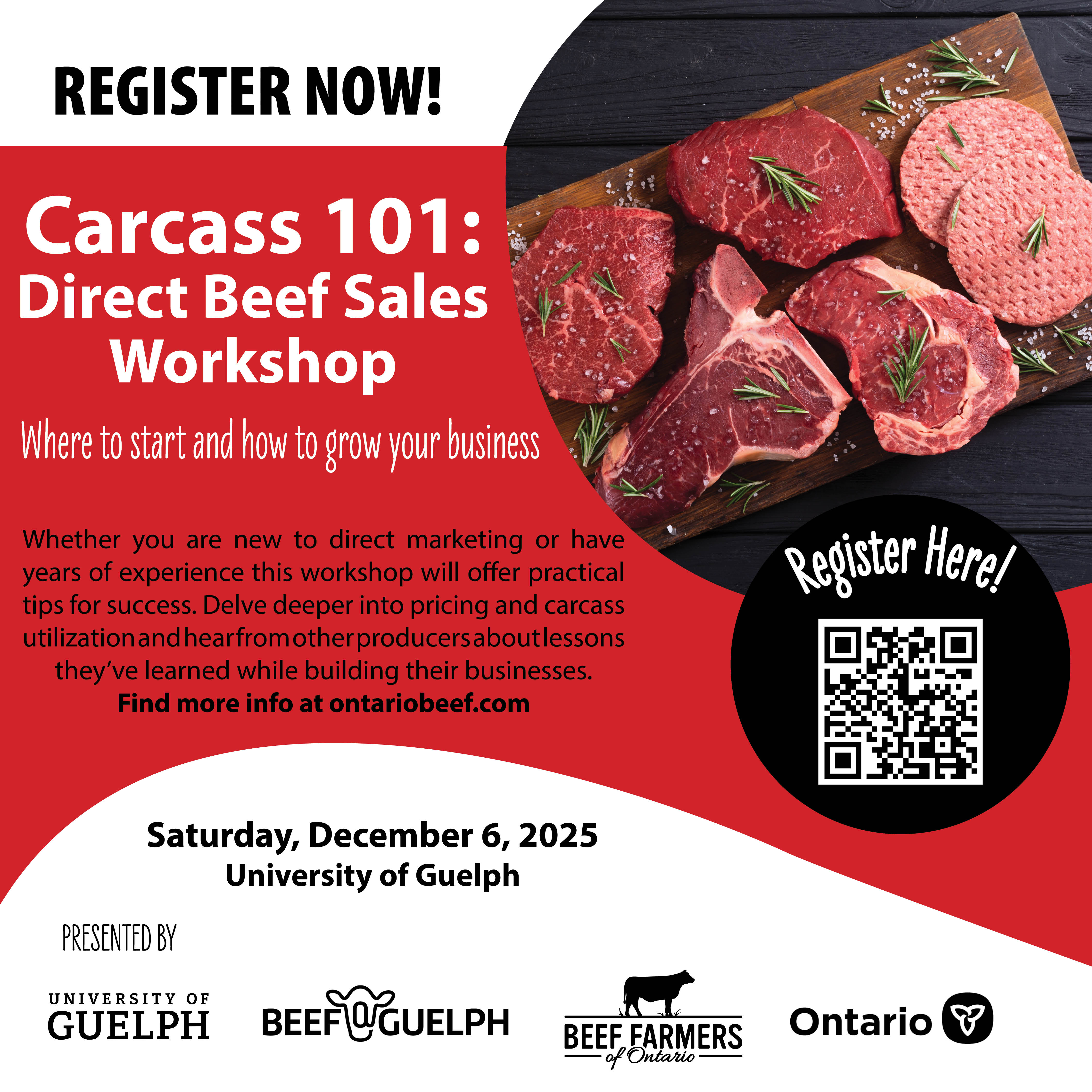 Carcass 101: Direct Beef Sales Workshop